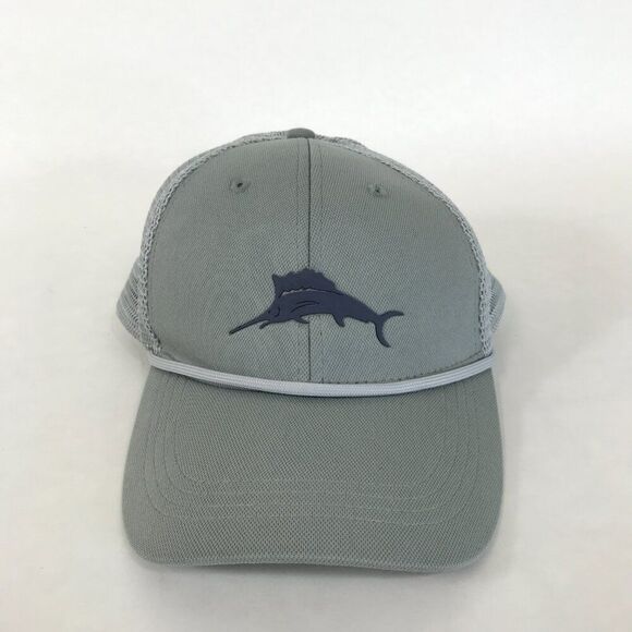 Tommy Bahama "Tip Your Cap" Marlin Logo Snapback Hat Men's OS Adjustable Mesh - Picture 2 of 10